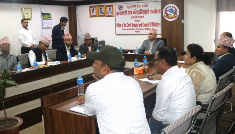 विपद्को पूर्व तयारी लागि उच्च सतर्क रहन मुख्यमन्त्री शाहको निर्देशन