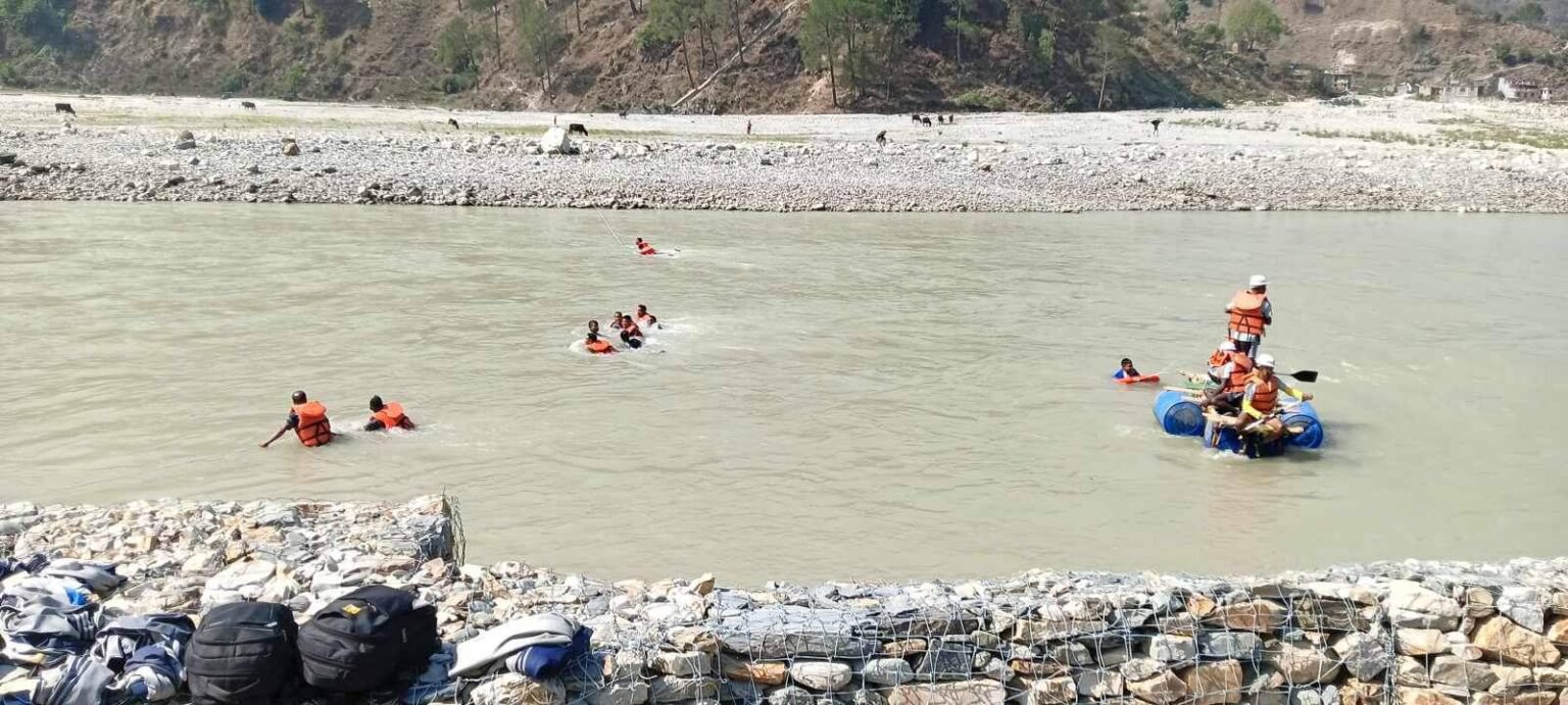 विपद् उद्धार अभ्यासकै क्रममा सशस्त्रका जवानको मृत्यु